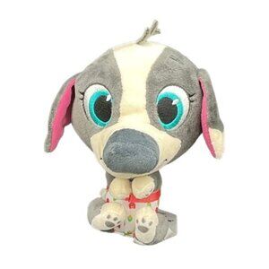 Disney Junior 6" Pablo The Puppy Plush Dog Stuffed Animal Toy Gray/Pink